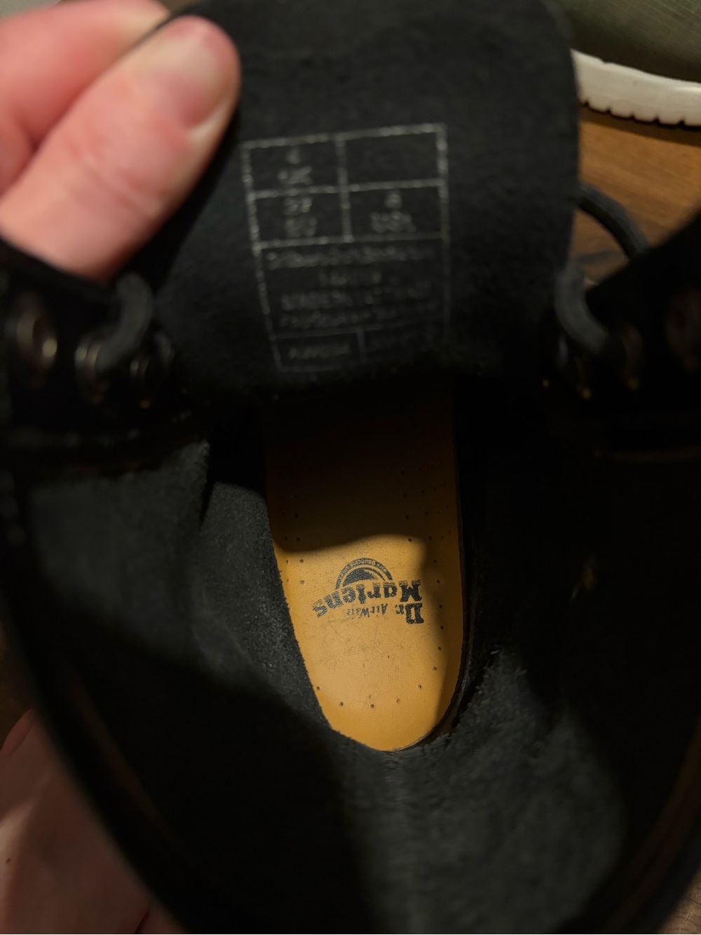 Dr. Martens 1460 Black Leather Ankle Boots - Picture 6 of 7
